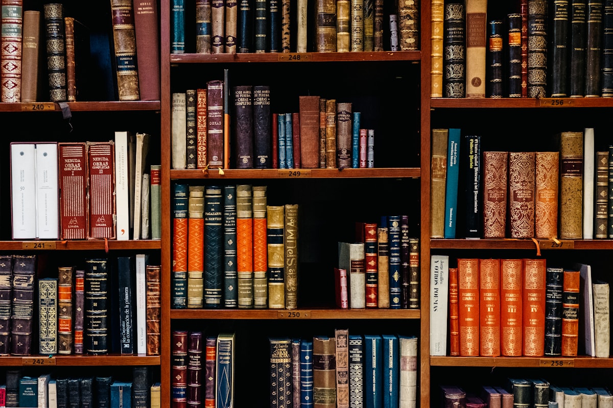 Digital Library with books and resources